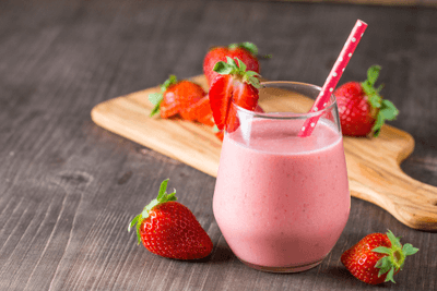 recipe-strawberry frozen shake