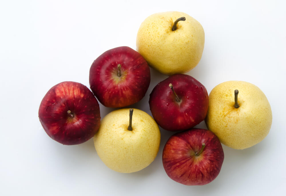 梨とりんごの比較