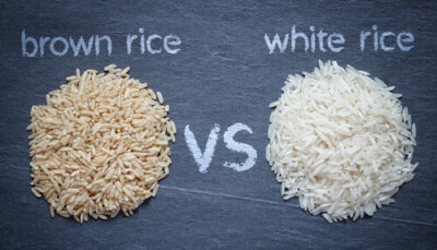 玄米と白米の糖質&カロリー比較
